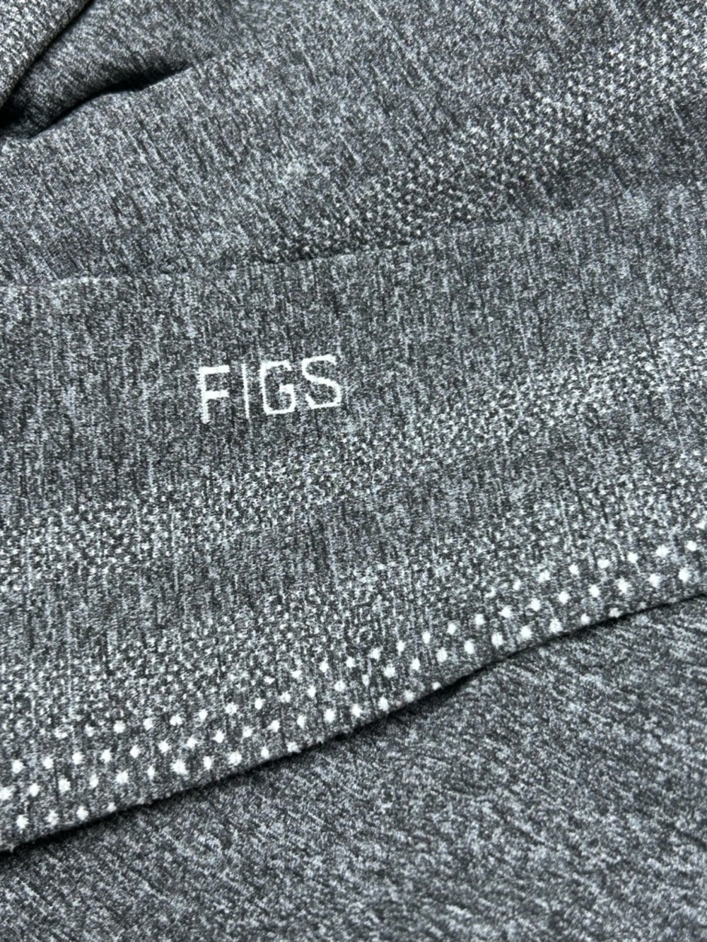 Figs Seamless Scrubs Long Sleeve Shirt Size XS Gray - Picture 5 of 7
